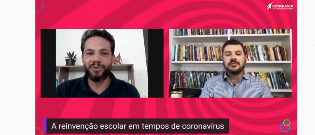 Lives da Conquista - A reinvenção escolar em tempos de Coronavírus.